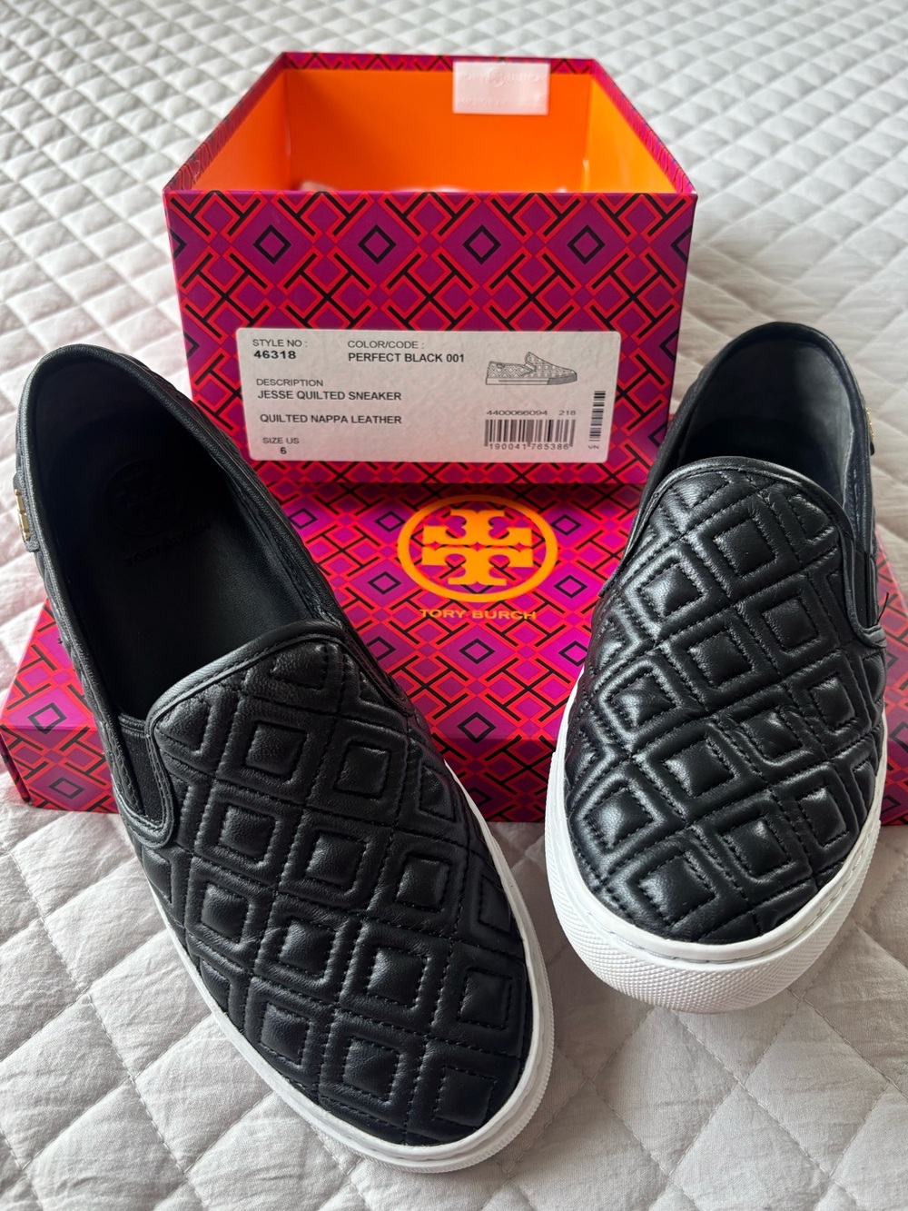 Tory Burch Jesse Quilted Sneaker
